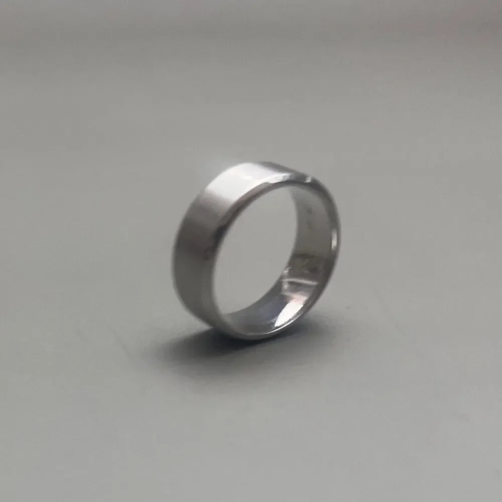 Y2k grunge simple silver